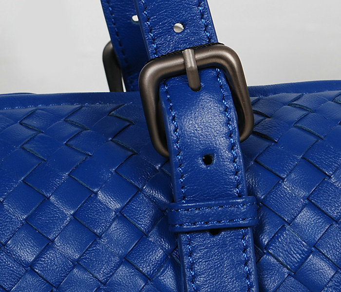 Bottega Veneta krim intrecciato calf bag 1048S royal blue